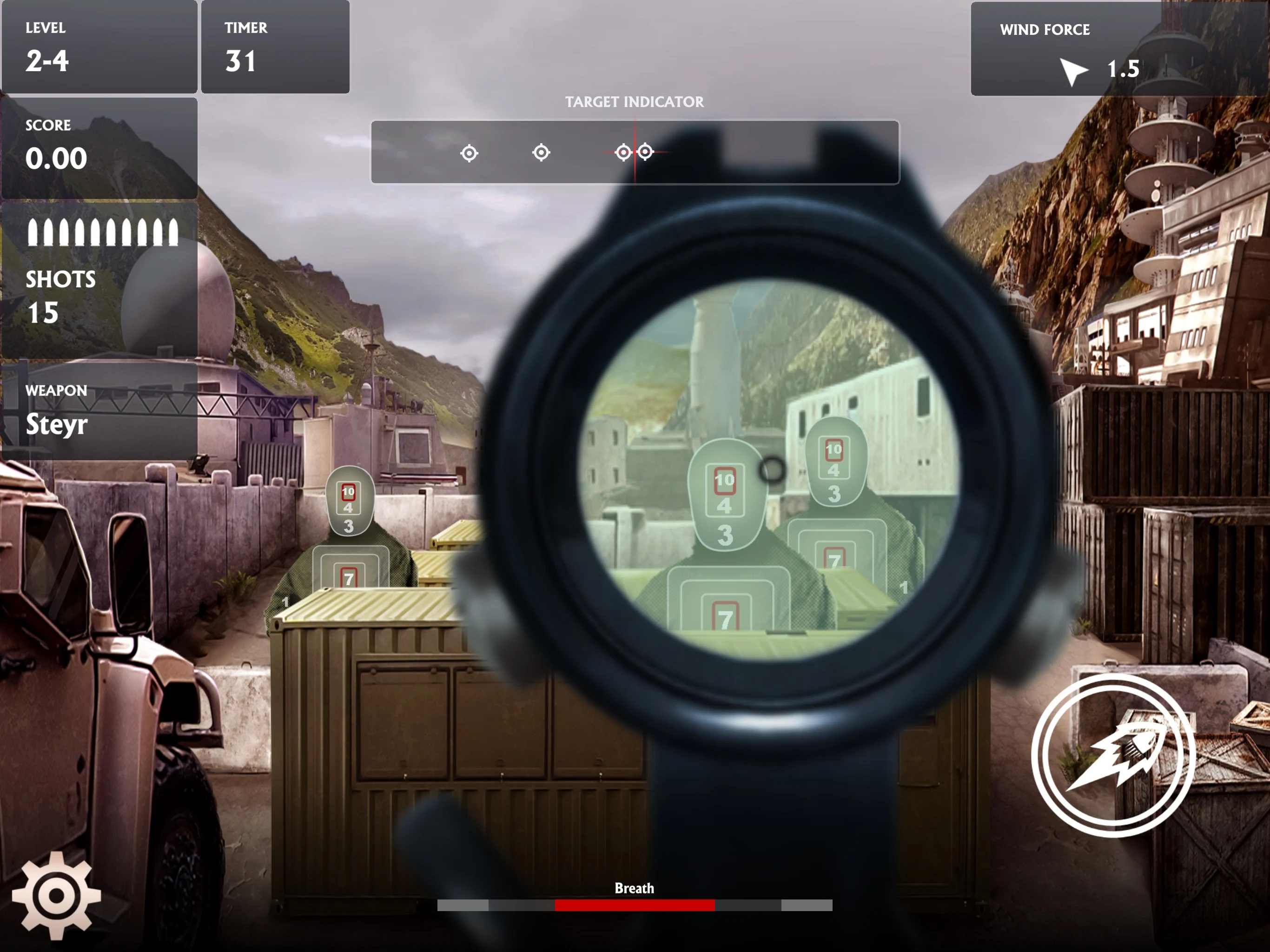Target Shooting Range: Canyon screenshot