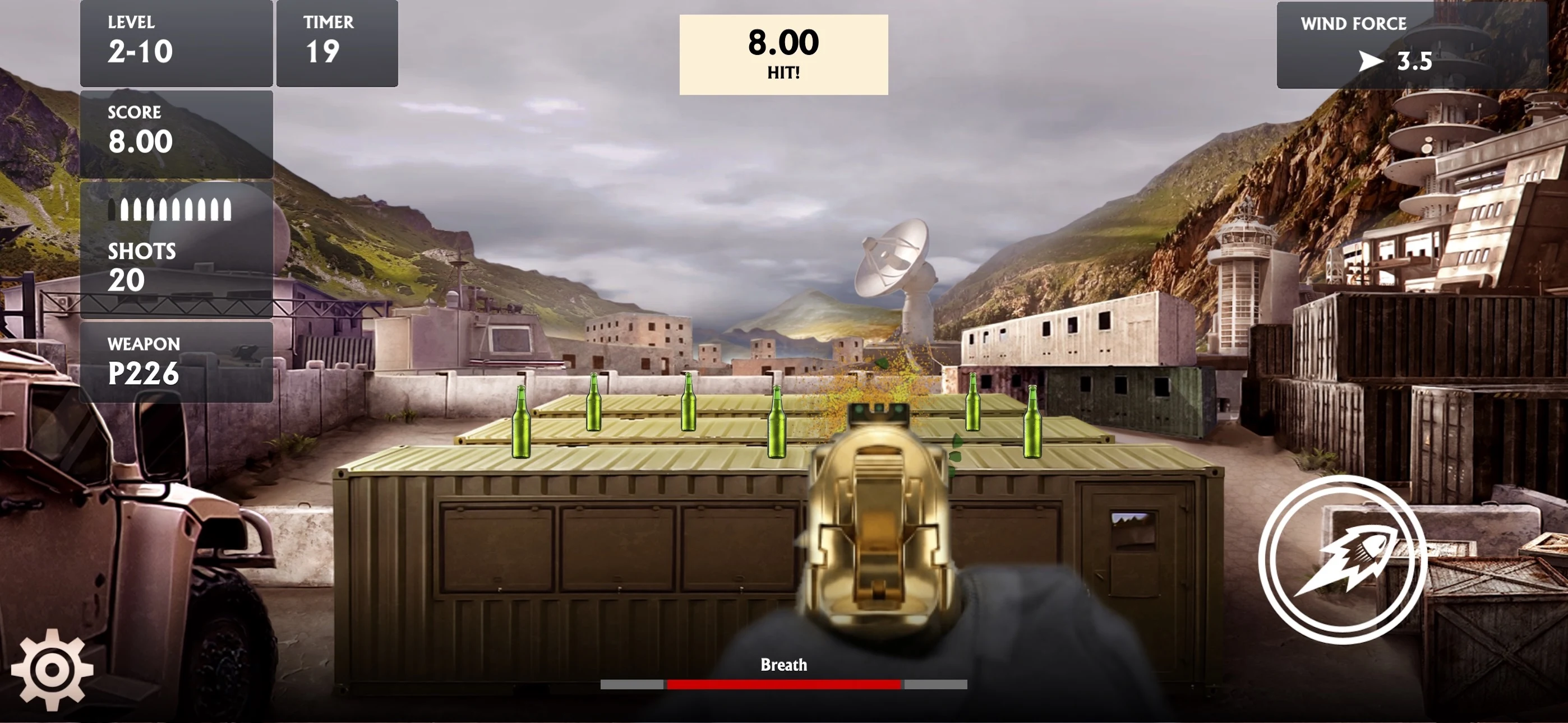 Target Shooting Range: Canyon screenshot